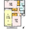 グリーンヒルの間取り画像