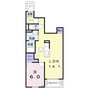 メゾン・ハーモニーの間取り画像