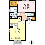 D-roomギャラクシーの間取り画像