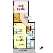 ラヴィトピア新町の間取り画像