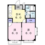 エルディム若月Fの間取り画像