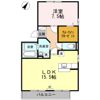 アメニティ葵 A棟の間取り画像