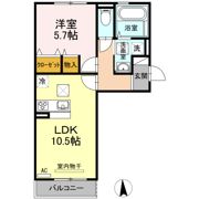 ミッドレジデンス A A棟の間取り画像
