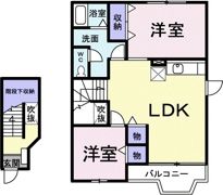 ウィンディア・Aの間取り画像