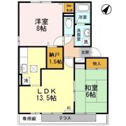 アメニティ殿山 B棟の間取り画像