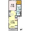 Dーroom尾頭橋Aの間取り画像