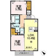 ハイム仁保津沖の間取り画像