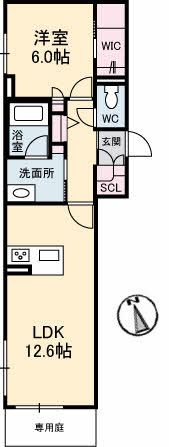 シャーメゾン ブラウの間取り画像