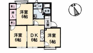 BE－PAL A棟の間取り画像