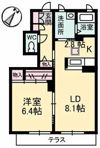 シャーメゾンプランドールの間取り画像