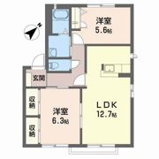 シャーメゾン石田 B棟の間取り画像