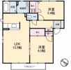 シャーメゾンコンファーレ C棟の間取り画像