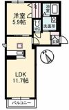 シャーメゾンAOIの間取り画像