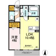 ハーベスト横井の間取り画像
