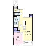 セイバリーⅡの間取り画像