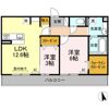 * ティエード コートの間取り画像