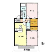 リポーズ アルファの間取り画像