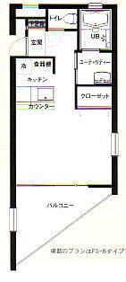 コモンズ－Iの間取り画像