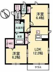 イーハトーヴ豊嶋 参番館の間取り画像