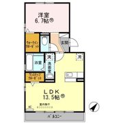 セジュール鵬舟オッツⅢの間取り画像