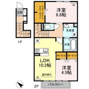 ヴェルフォーレの間取り画像