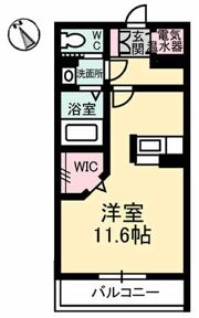 クレールT＆Tの間取り画像