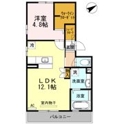サウスヒルズの間取り画像