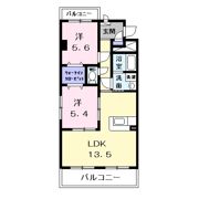 アンジューVの間取り画像