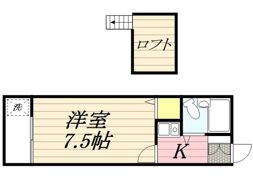 アルカディア二宮Ⅱの間取り画像