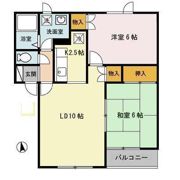 メイユールアリアム ABの間取り画像