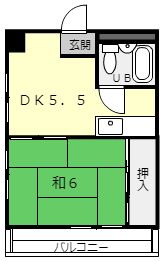 シルキーハイツの間取り画像