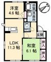 メゾンドエスポワール Aの間取り画像