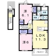 レイワタウンの間取り画像