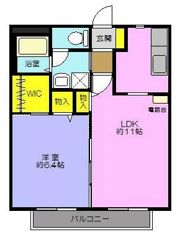 アルテネーゼの間取り画像