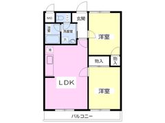 KMGハイツ小山の間取り画像