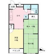 コーポヴェルデの間取り画像