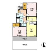 パレロワイヤル Aの間取り画像