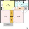 フラワーレジデンス北山 Cの間取り画像