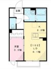 Aries国立 アリエスクニタチの間取り画像