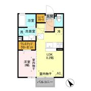 レインボーの間取り画像