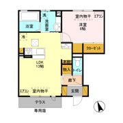 シュエット Ⅲの間取り画像