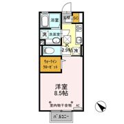 D-room思川ルージュ Aの間取り画像