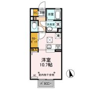 D-room思川ブラン Fの間取り画像