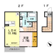 L’oiseau Bleuの間取り画像