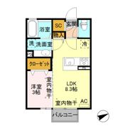 プランドールTN Ⅱの間取り画像