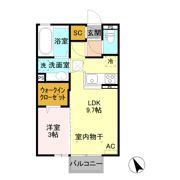ウル・シャンティ Dの間取り画像