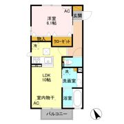 ウル・シャンティ Dの間取り画像
