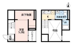 FONTANA TAKABATA(フォンターナの間取り画像