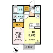 ヴィアーレ Ⅰの間取り画像