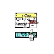 RadIAnce浜(レイディエンス浜)の間取り画像